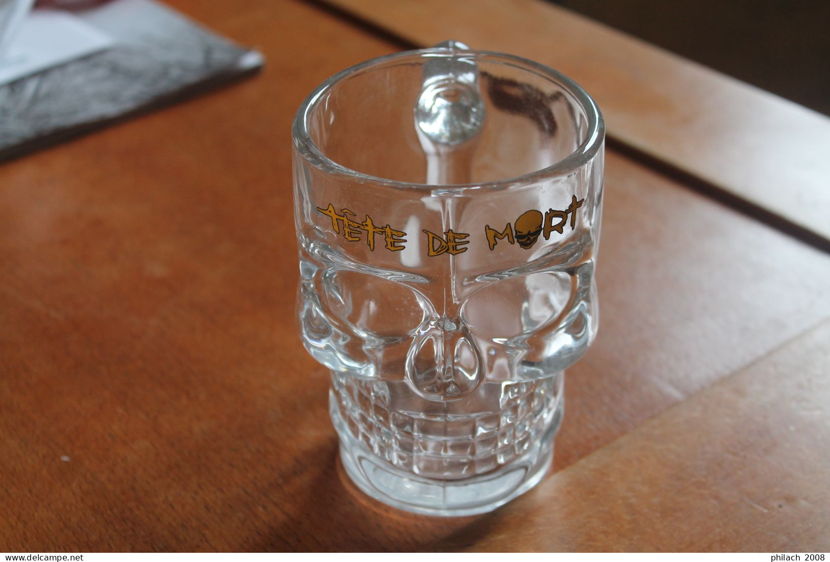 Verre à Biere Chope Avec Tête De Mort - Glasses