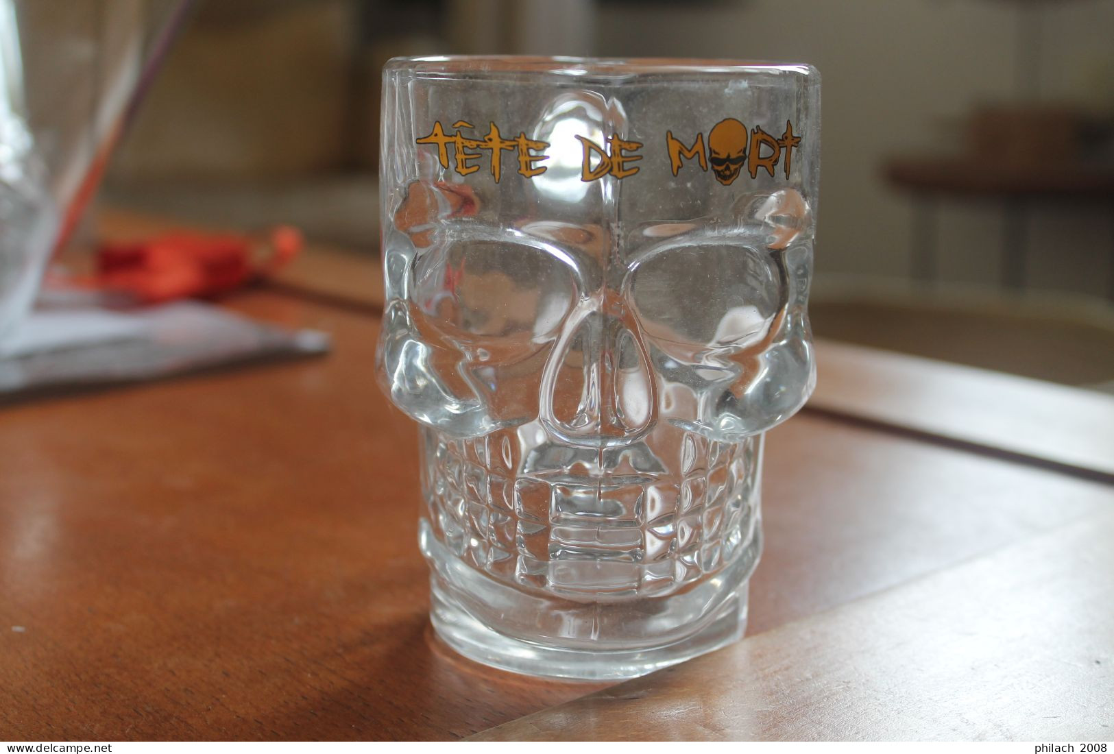 Verre à Biere Chope Avec Tête De Mort - Gläser