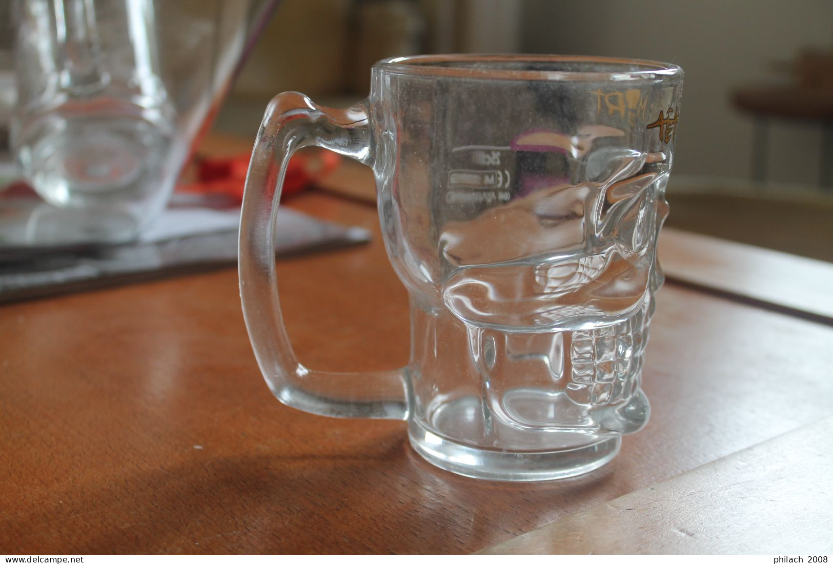 Verre à Biere Chope Avec Tête De Mort - Glasses