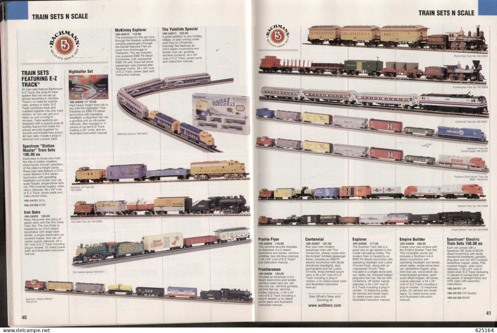 Catalogue WALTHERS 2005 N & Z Gauge MODEL RAILROAD REFERENCE BOOK - Inglés