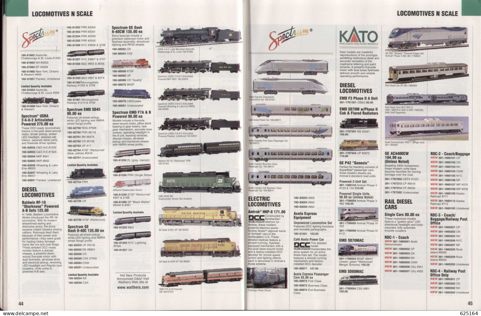 Catalogue WALTHERS 2007 75° - N & Z Gauge MODEL RAILROAD REFERENCE BOOK - Anglais