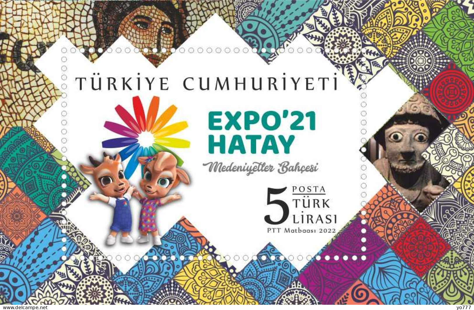 (4571) EXPO'21 HATAY SHEET MNH** - Nuovi