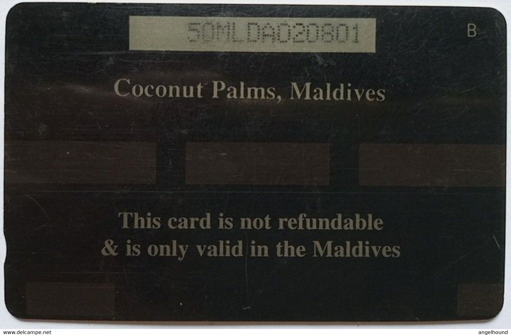 Maldives Rf.20, 50 MLDA " Coconut Palms" - Maldiven
