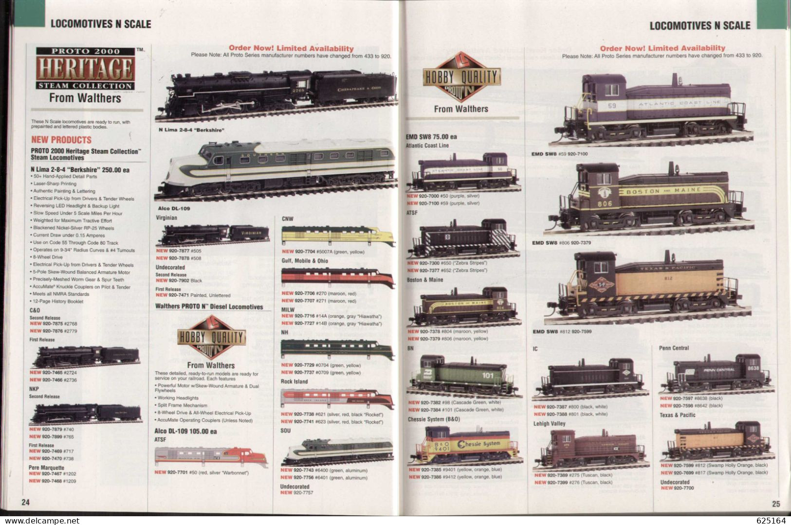 Catalogue WALTHERS 2006 - N & Z Gauge MODEL RAILROAD REFERENCE BOOK - Inglés