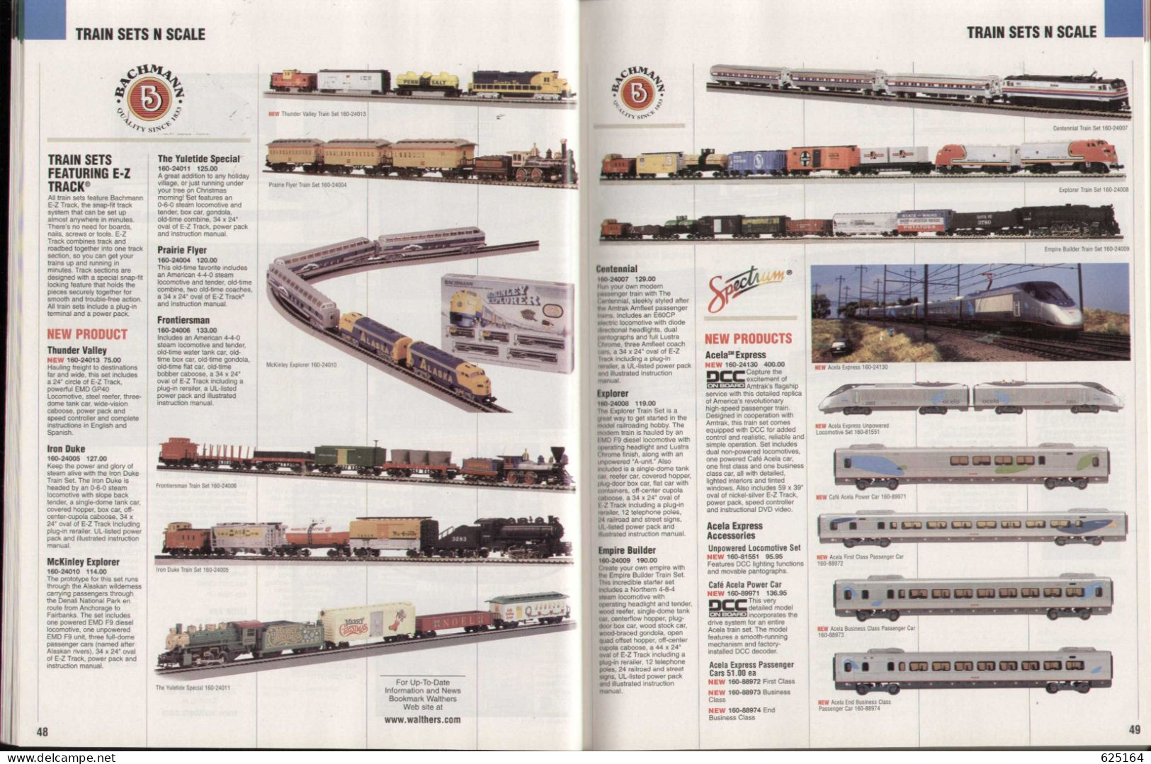 Catalogue WALTHERS 2006 - N & Z Gauge MODEL RAILROAD REFERENCE BOOK - Englisch