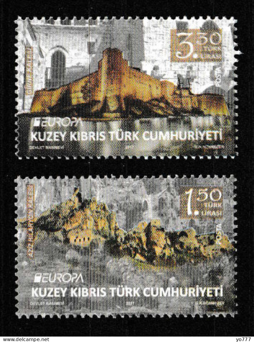 TRNC (Mi-841/42) NORTHERN CYPRUS 2017 EUROPA CEPT CASTLES STAMPS SET MNH** - 2017