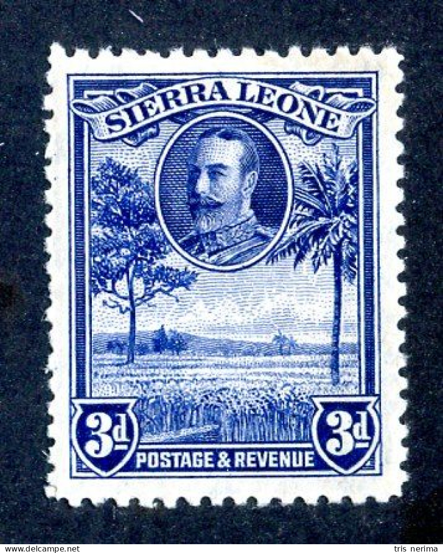 7081 BCx 1932 Scott #144 Mlh* ( Cv$2.25 )  LOWER BIDS 20% OFF - Sierra Leone (...-1960)