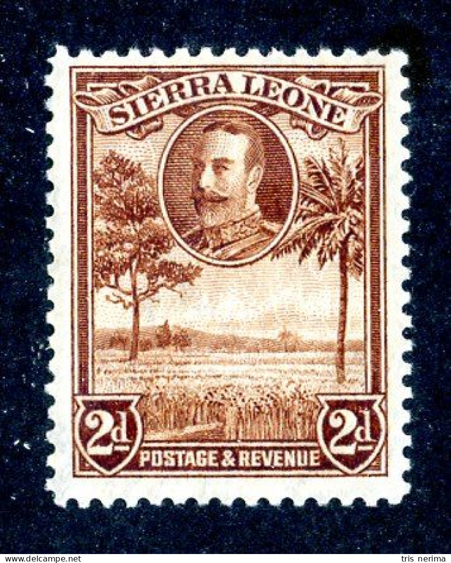 7082 BCx 1932 Scott #143 Mlh* ( Cv$0.75 )  LOWER BIDS 20% OFF - Sierra Leone (...-1960)