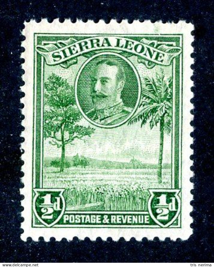 7085 BCx 1932 Scott #140 Mlh* ( Cv$0.25 )  LOWER BIDS 20% OFF - Sierra Leone (...-1960)