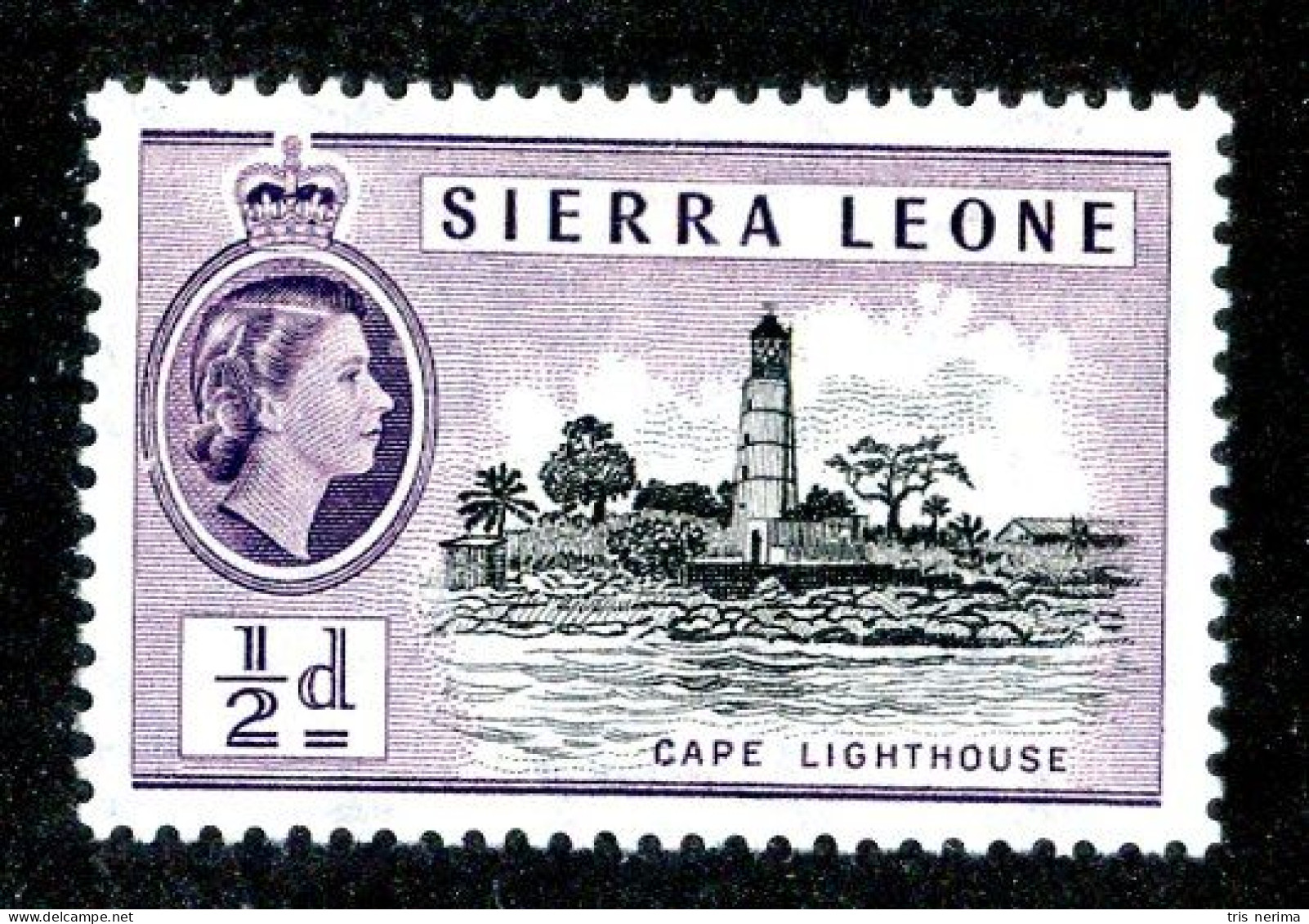 7086 BCx 1956 Scott #195 Mnh** ( Cv$1.10 )  LOWER BIDS 20% OFF - Sierra Leone (...-1960)