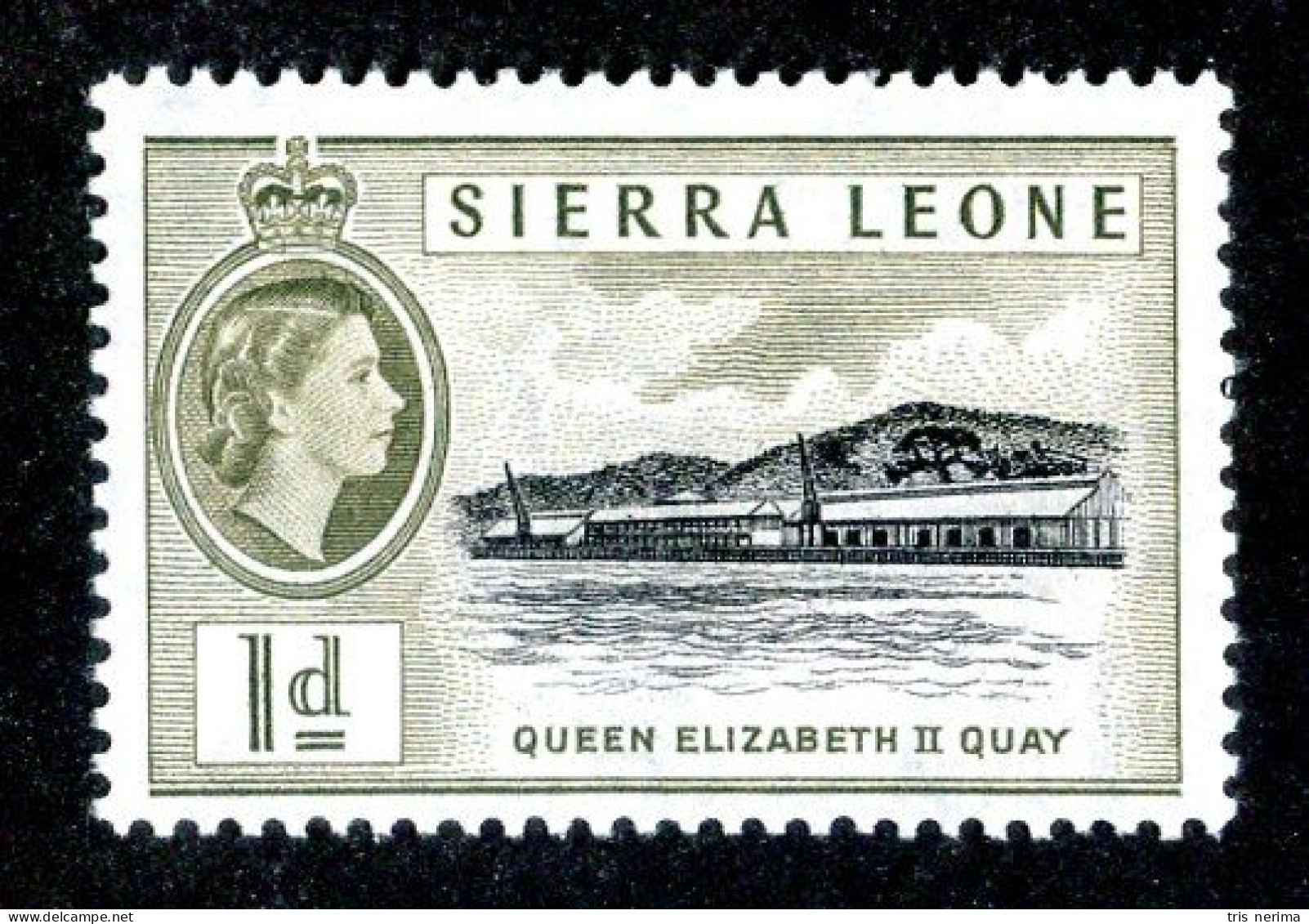 7087 BCx 1956 Scott #196 Mnh** ( Cv$0.75 )  LOWER BIDS 20% OFF - Sierra Leone (...-1960)