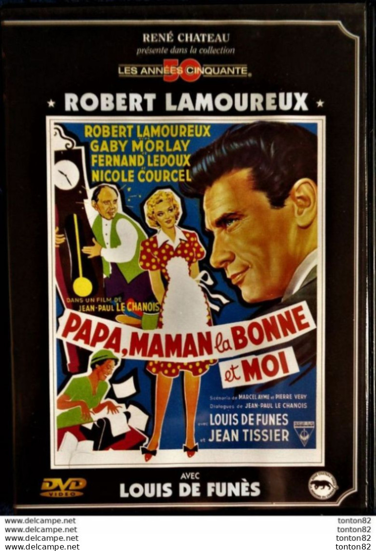 Papa, Maman, La Bonne Et Moi - Robert Lamoureux - Gaby Morlay - Fernand Ledoux - Louis De Funès . - Drama