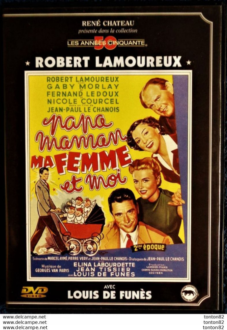 Papa, Maman, Ma Femme Et Moi - Robert Lamoureux - Gaby Morlay - Fernand Ledoux - Louis De Funès . - Drama