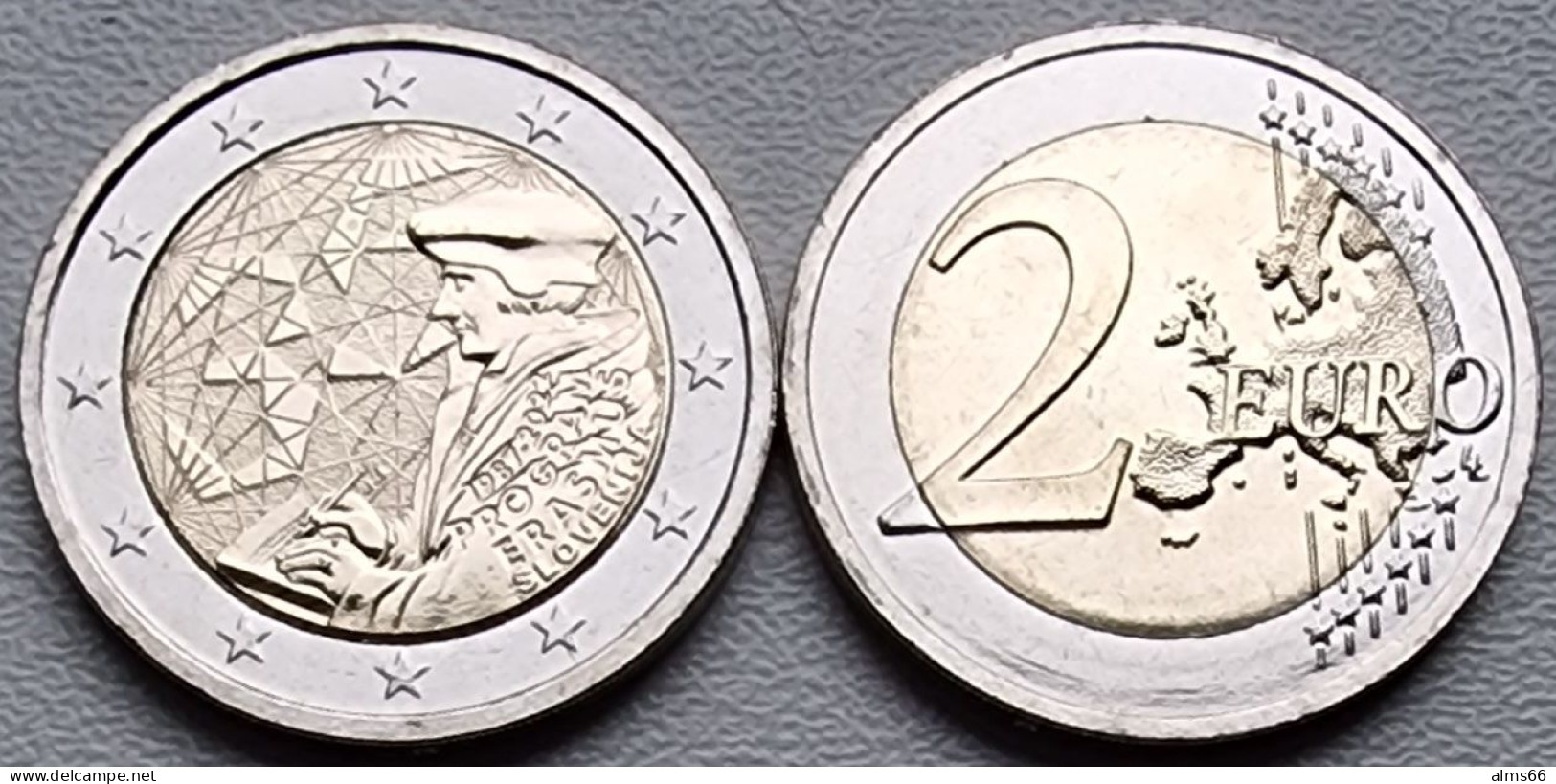 Slovenia 2 Euro 2022 UNC < Erasmus > - Slovenië