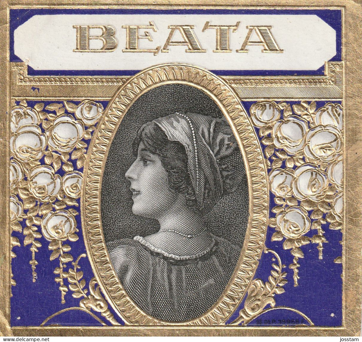 Cigar Label  No 68    Beata   Sigarenbanden Vitolas , - Etiquetas