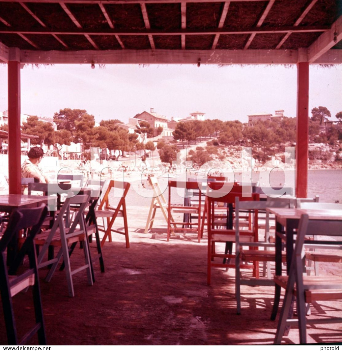 9 LARGE SLIDES SET W GLASS 50s MUSIC DANCE LAS PALMAS GRAN CANARIA ESPANA SPAIN 60mm DIAPOSITIVE SLIDE NO PHOTO FOTO - Diapositives