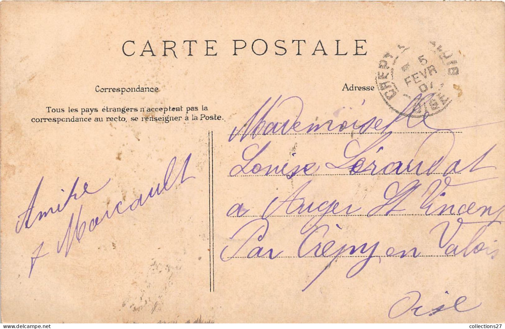 92-CLAMART- RUE DE PARIS LA POSTE - Clamart