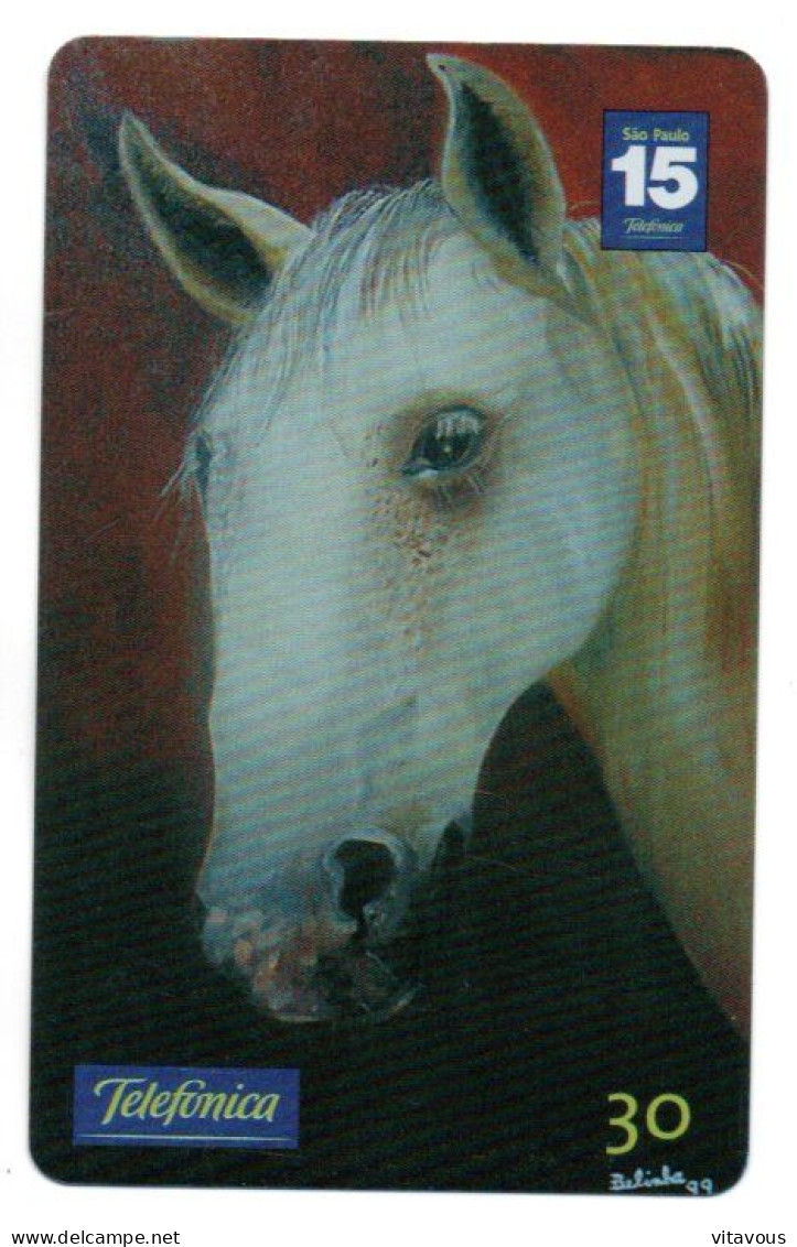 Cheval Horse Animal  Télécarte  Brésil Phonecard  Telefonkarte (1193) - Brasilien