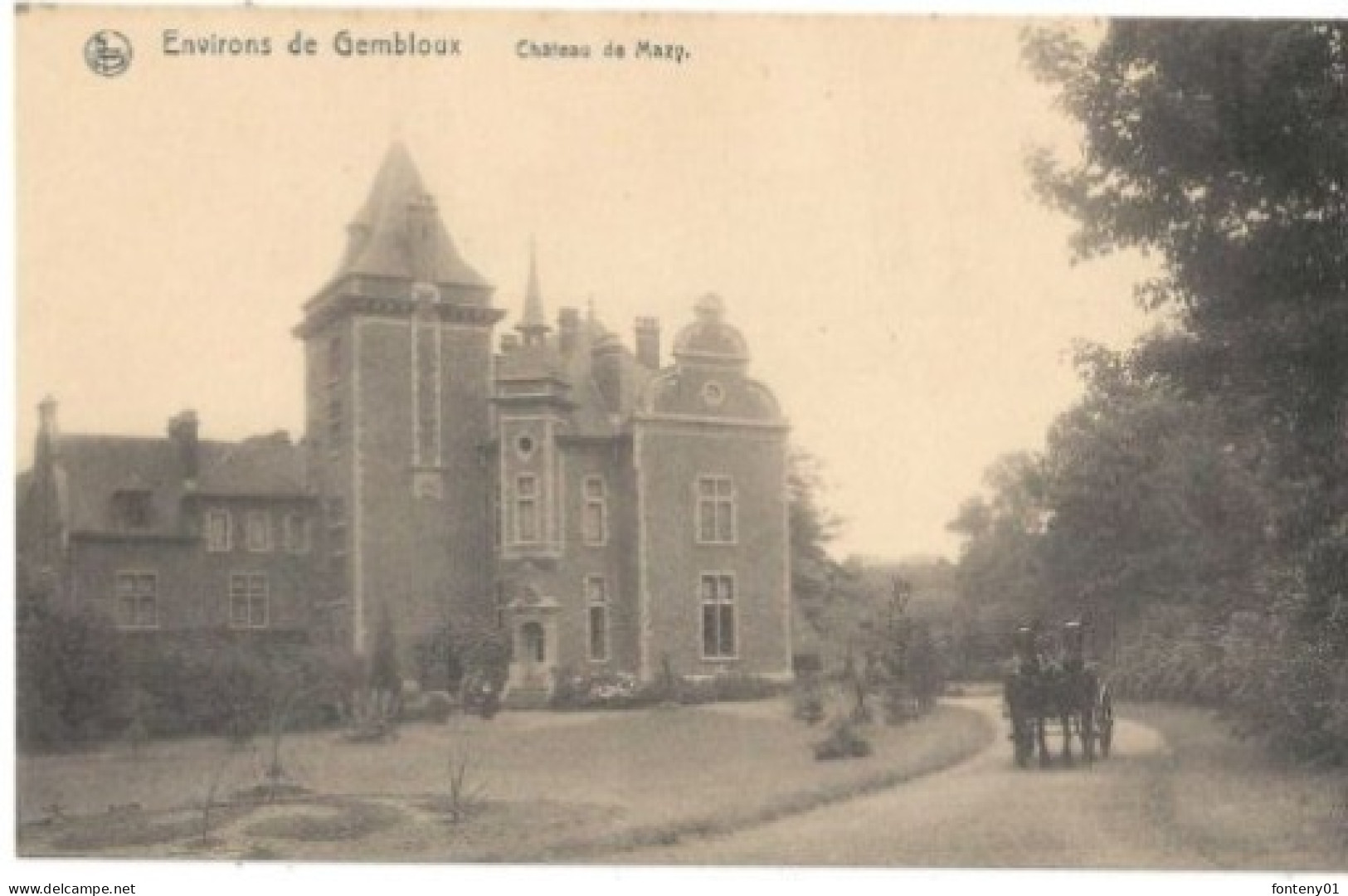 Mazy  --  Château De Mazy  -- Avec Attelage - Gembloux