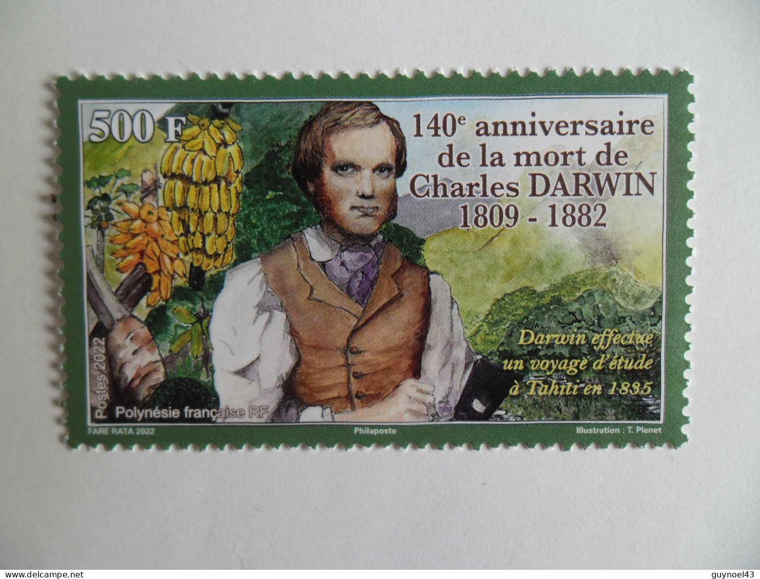 PF 2022 Y/T 1294 " Charles Darwin " Neuf*** - Unused Stamps