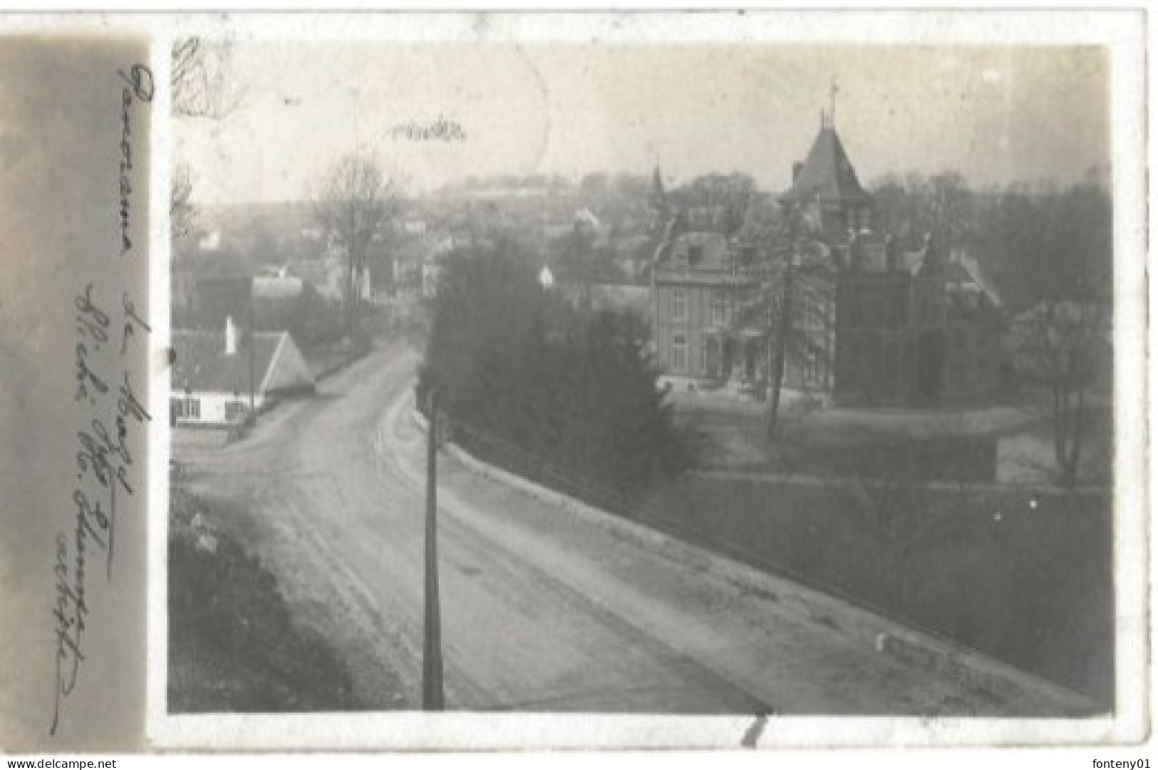 Mazy  --  Panorama De Mazy -- Cliché H Etienne  Artiste   Photo-carte - Gembloux