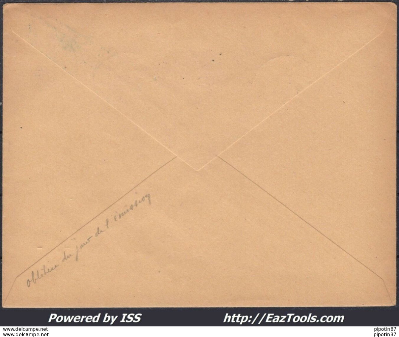 FRANCE N°815 SEUL SUR LETTRE CAD PARIS DU 03/07/1948 PREMIER JOUR D'EMISSION - Storia Postale