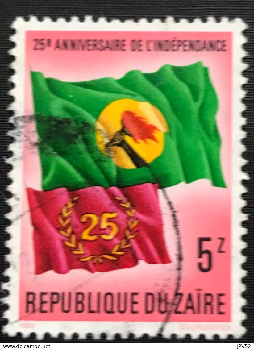 République Du Zaire - Zaïre - C14/32 - 1985 - (°)used - Michel 908 - 25j Onafhankelijkeid - Used Stamps