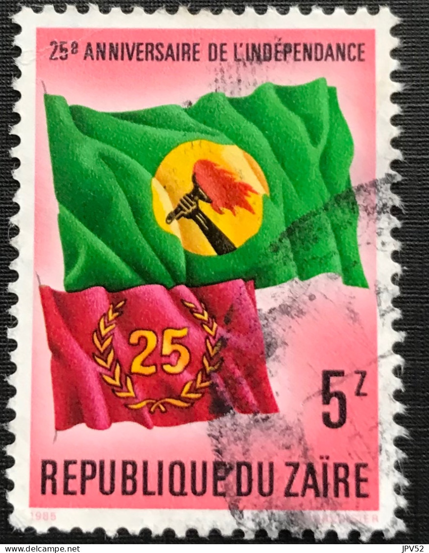 République Du Zaire - Zaïre - C14/32 - 1985 - (°)used - Michel 908 - 25j Onafhankelijkeid - Gebruikt