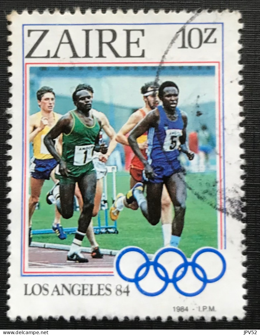 République Du Zaire - Zaïre - C14/32 - 1984 - (°)used - Michel 863 - Olympische Spelen - Oblitérés
