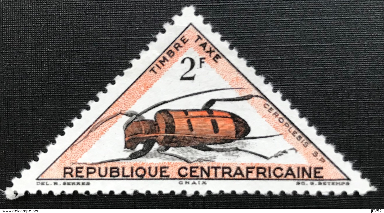 République Centrafricaine - C14/33 - 1962 - MNH - Michel TX 5 - Kevers - Centrafricaine (République)