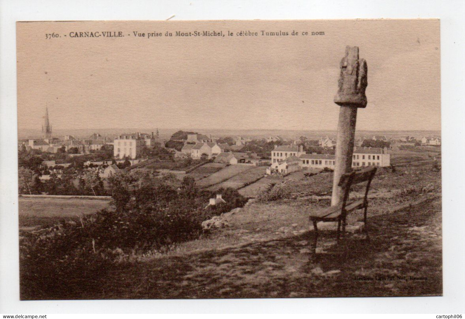 - CPA CARNAC-VILLE (56) - Vue Prise Du Mont-St-Michel - Collection Laurent-Nel 3760 - - Carnac