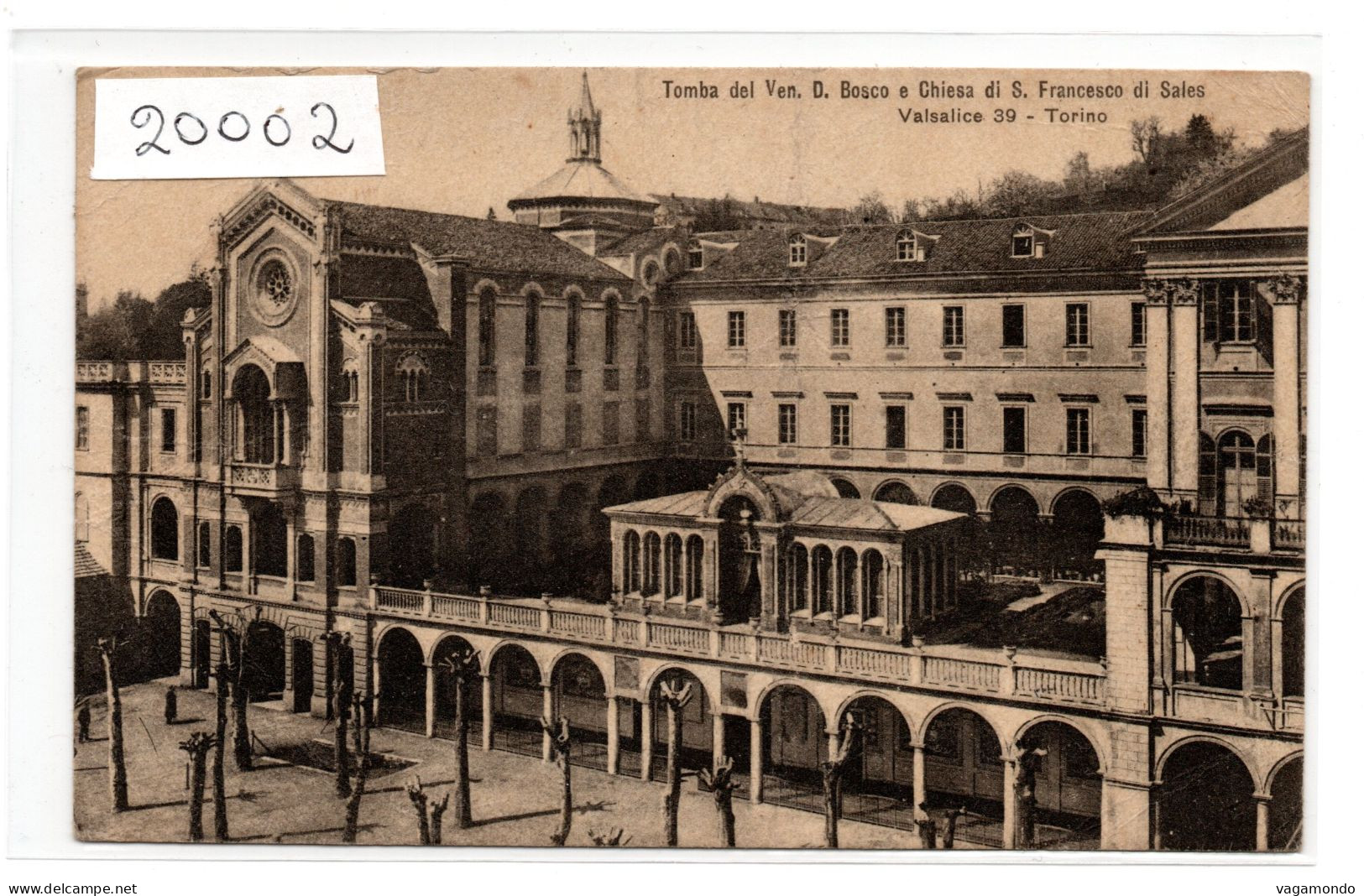 20002  TORINO TOMBA VEN D BOSCO CHIESA S FRANCESCO DI SALES - Kirchen