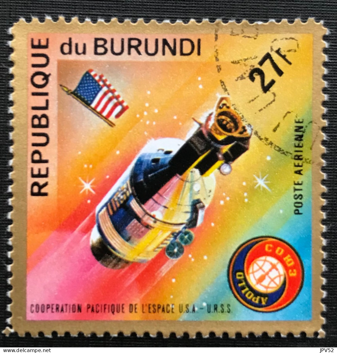 Royaume Du Burundi - C14/33 - 1975 - (°)used - Michel 1144A - Ruimtevaart - Gebraucht