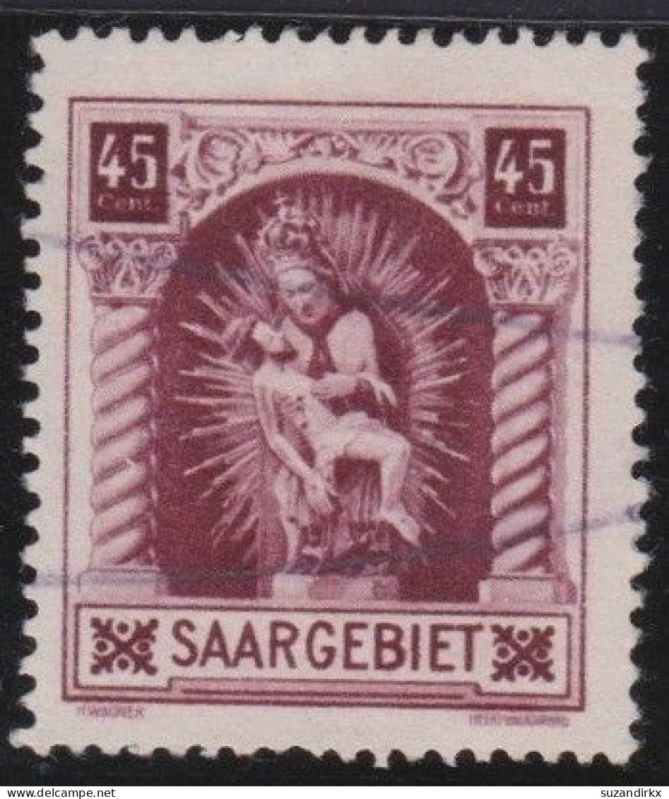 Sarre  -     Michel   -     102    -     O       -    Gestempelt - Used Stamps