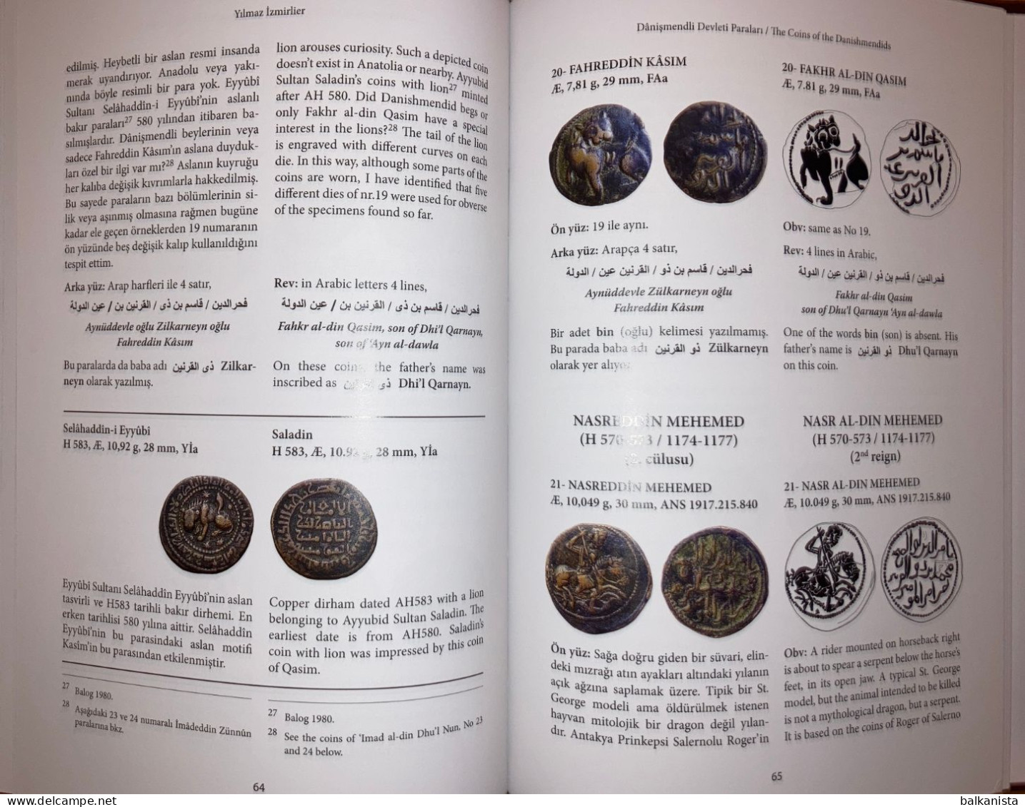 The Coins of the Danishmendids Numismatic Anatolia Turkey