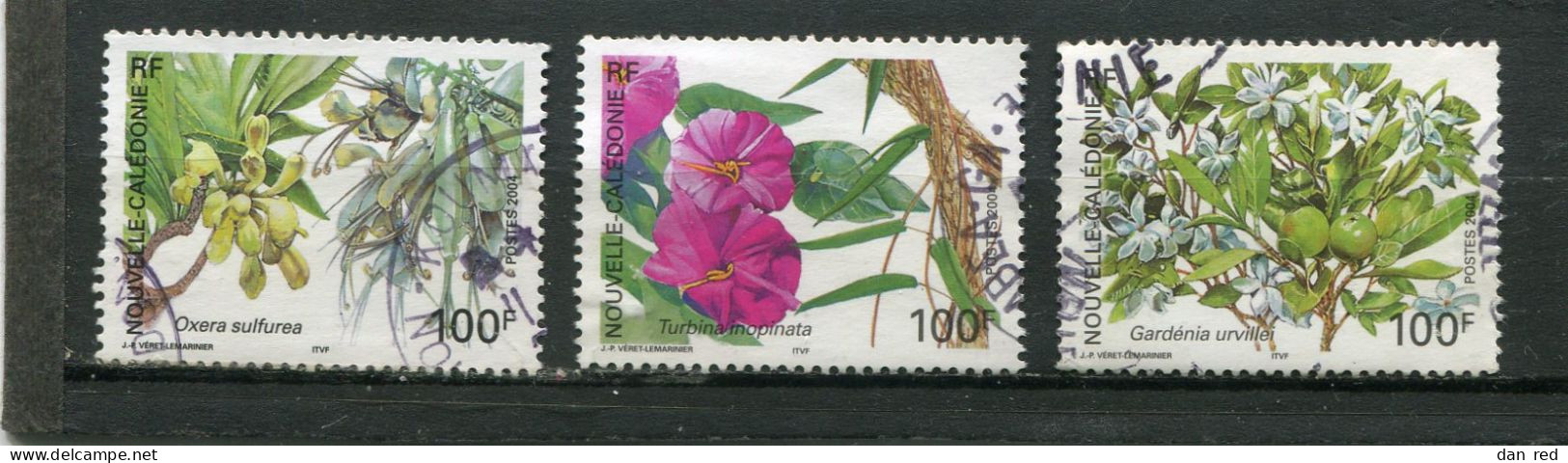 NOUVELLE CALEDONIE  N°  919 A 921  (Y&T)  (Oblitéré) - Usados