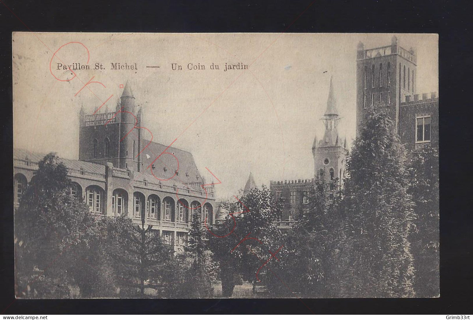Wavre-Notre-Dame - Ursulines - Pavillon St Michel - Un Coin Du Jardin - Postkaart - Waver