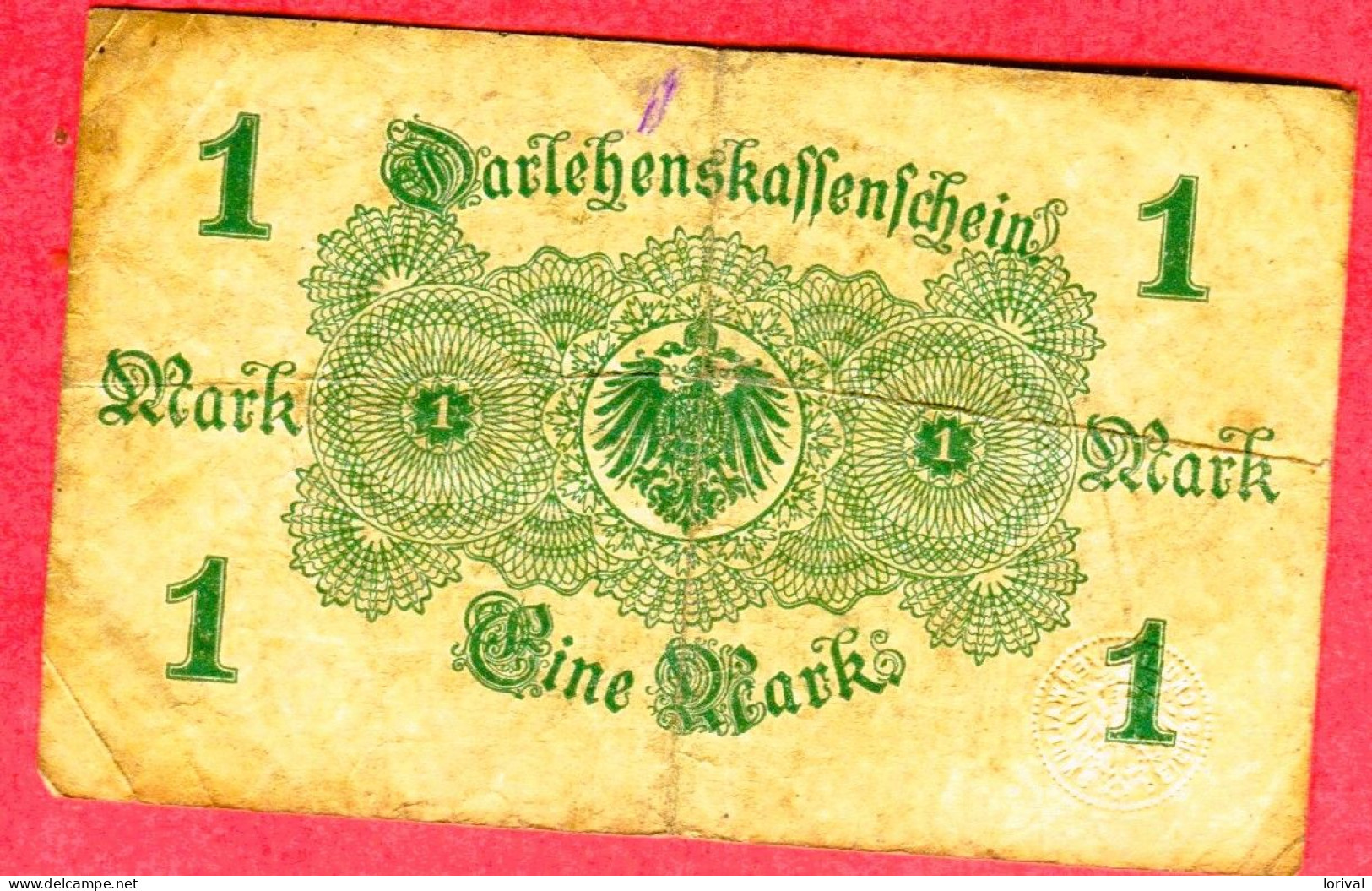 1 Mark 1914  2 Euros - Other & Unclassified