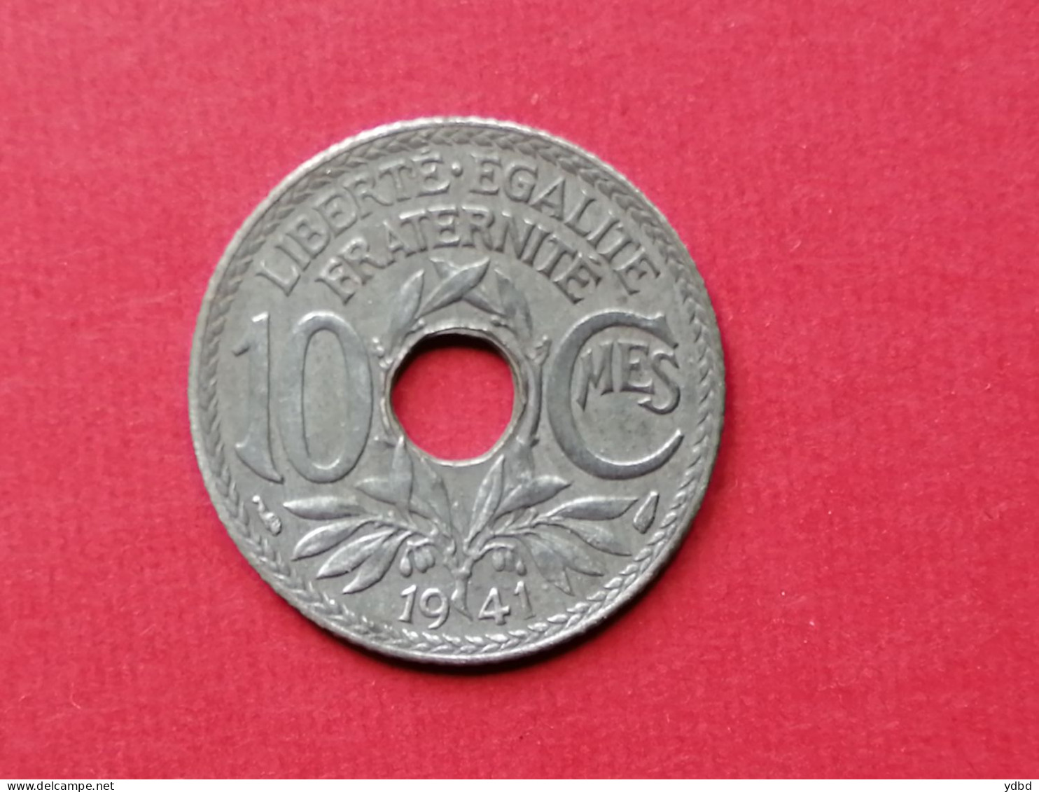 FRANCE = MONNAIE  DE 10 CENTIMES  DE 1941 - 10 Centimes