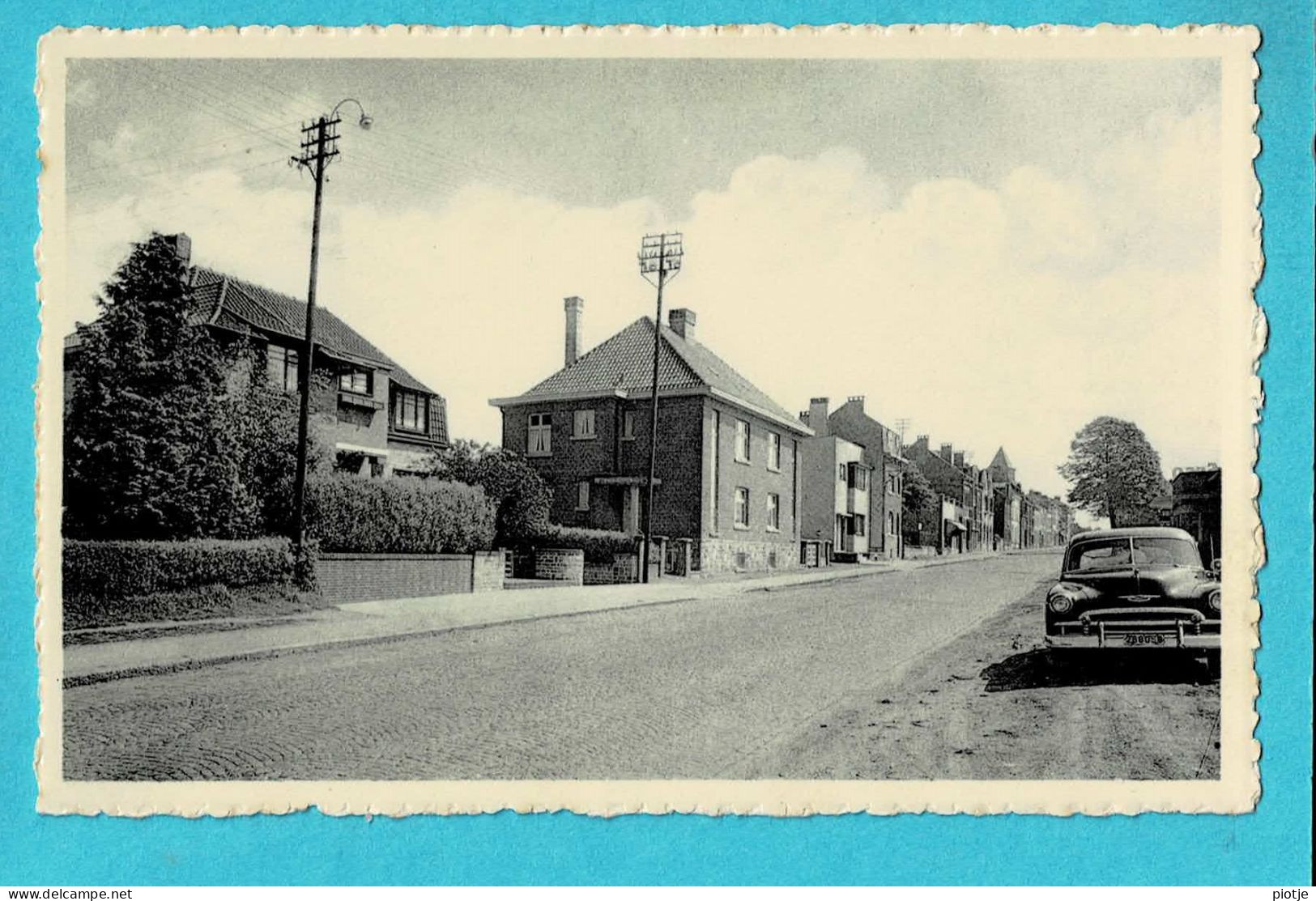 * Battice - Herve (Liège - La Wallonie) * (Nels, Edit Demollin) Route De Herve, Oldtimer, Straatzicht, Rare, Old - Herve