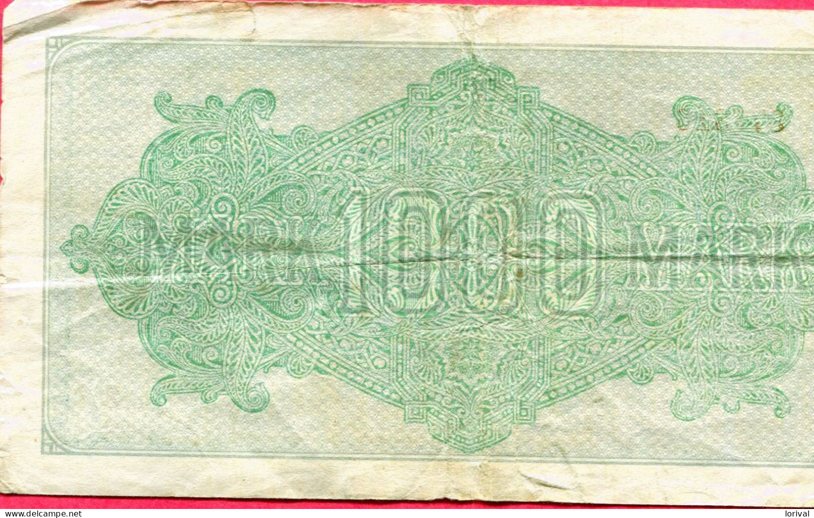 1000 Marks 1922 2,5 Euros - 1.000 Mark