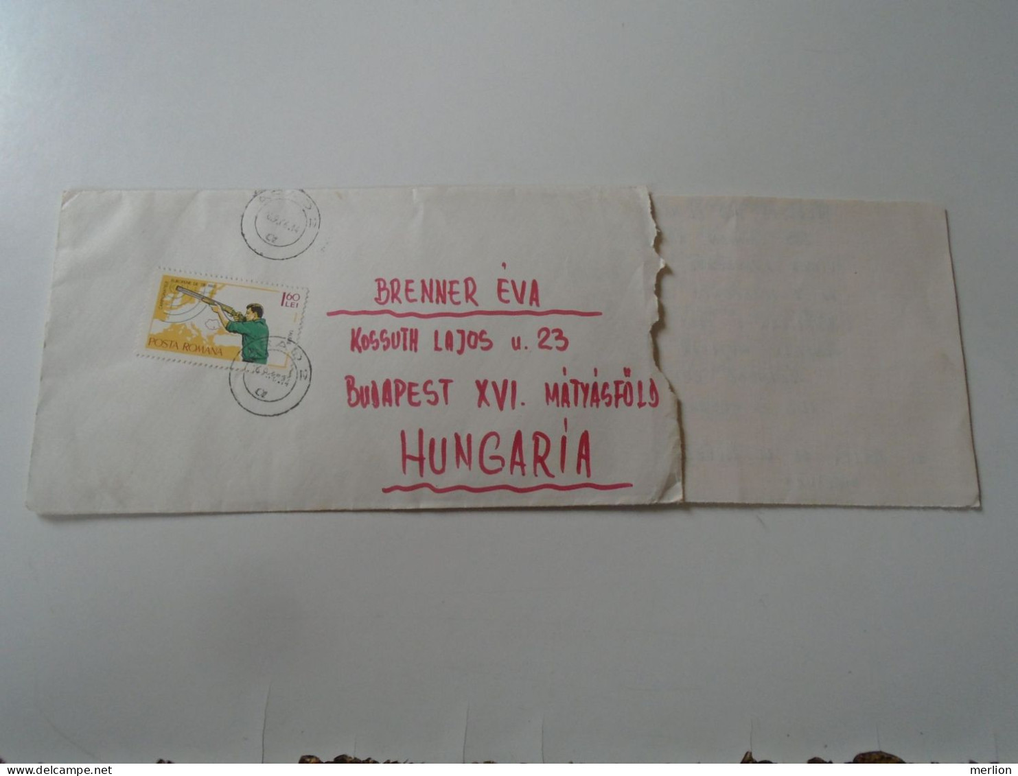 D199194  Romania   Cover  1966 Arad  -sent To  Budapest  Hungary - Brenner -  Content - Lettres & Documents