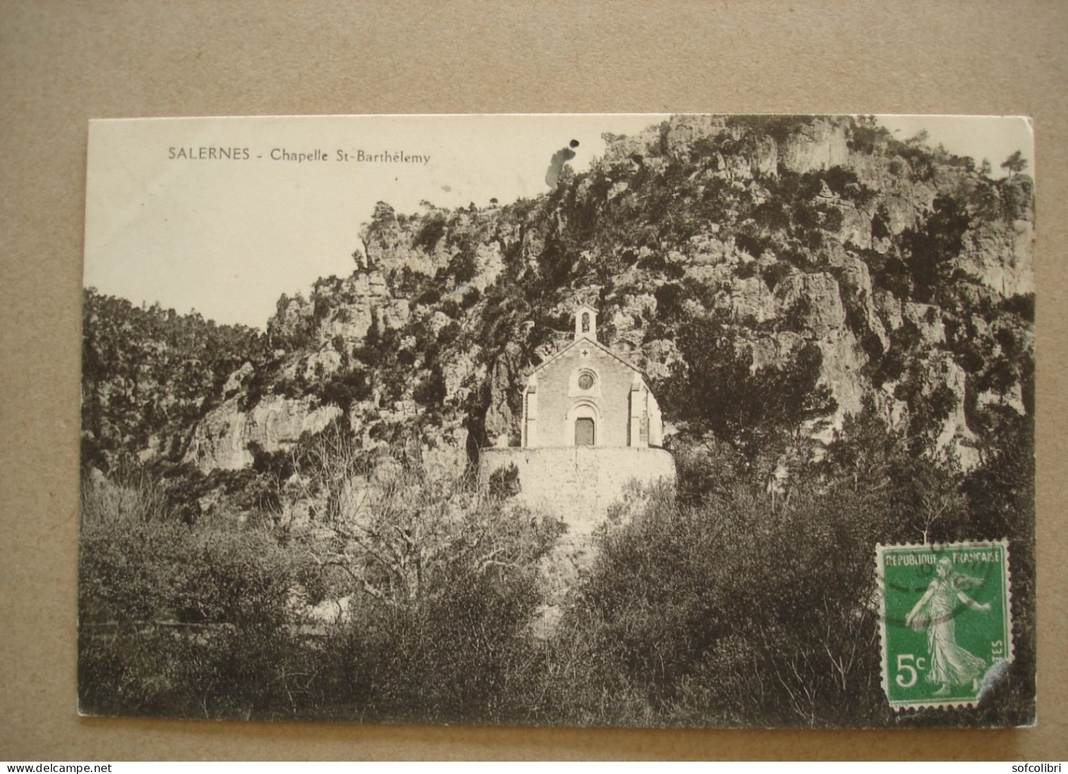 83 - SALERNES - Cours Bouge Théodore Et Chapelle (Lot De 2 Cartes) - Salernes