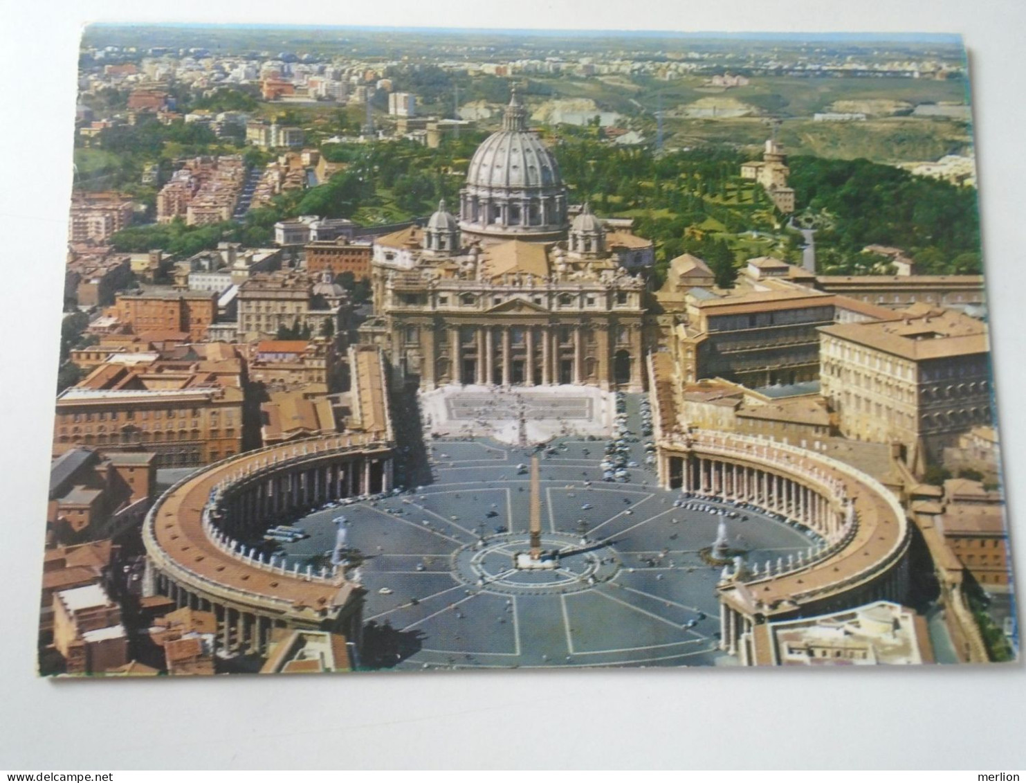 D199199 Vatican  - Postcard - Postage Due  1977 Hungary  Porto Stamp - Strafport