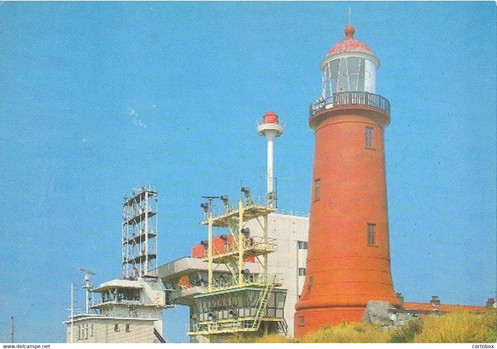 IJmuiden, Semafoor  (met Stempel Filatelieloket) (Een Raster Op De Kaart Is Veroorzaakt Door Het Scannen) - IJmuiden