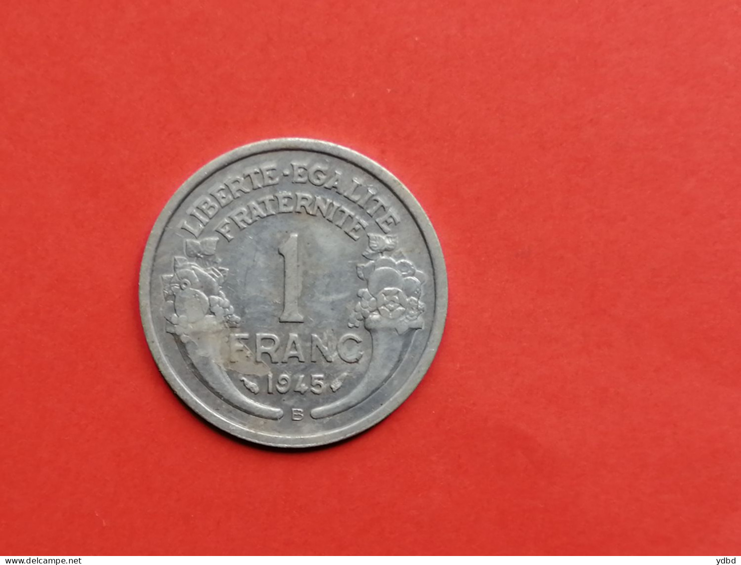 FRANCE = MONNAIE  DE 1 FRANC  DE 1945 B - 1 Franc