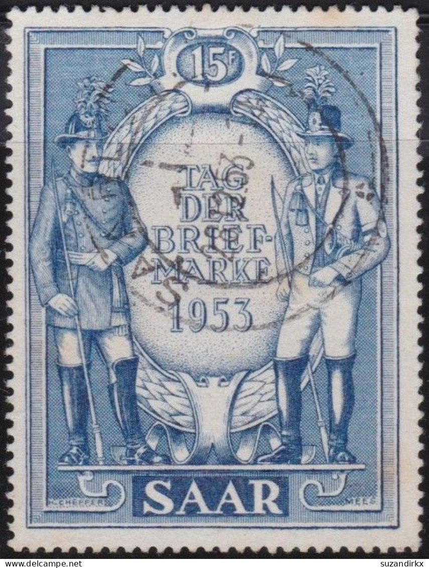 Saarland    -     Michel   -     342    -    O    -    Gestempelt - Usati