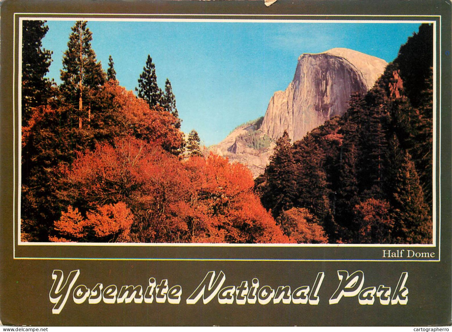 United States CA California Yosemite National Park 1986 - Yosemite
