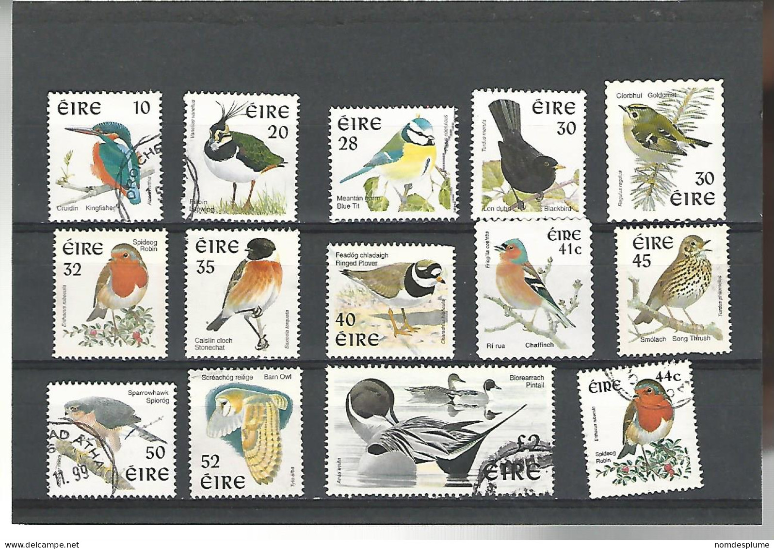 53803 ) Ireland Collection Birds - Lots & Serien