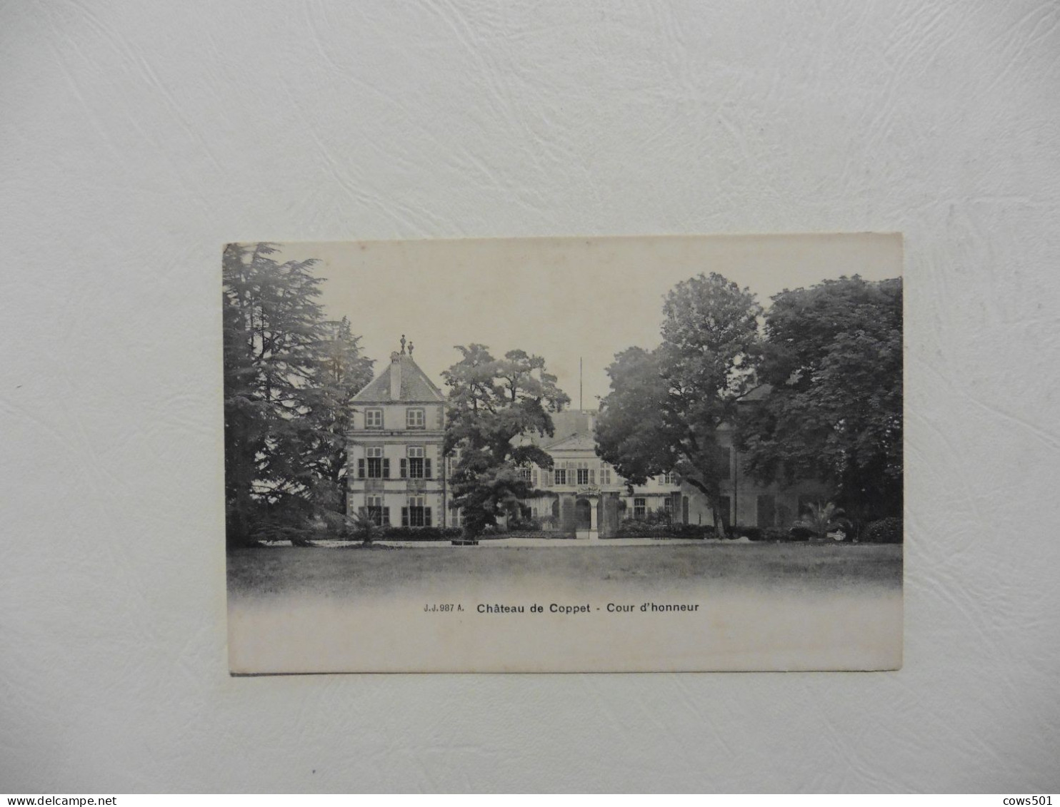 Cartes Postales > Europe > Suisse > VD Vaud :Château De Coppet -Cour D'Honneur N° 997 A - Coppet